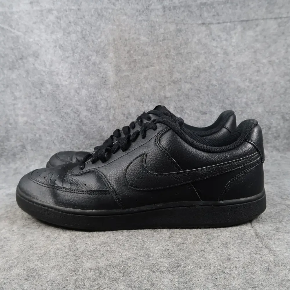 Nike Shoes Mens 10.5 Air Force One Low Sneakers Casual Lifestyle Black Trainers